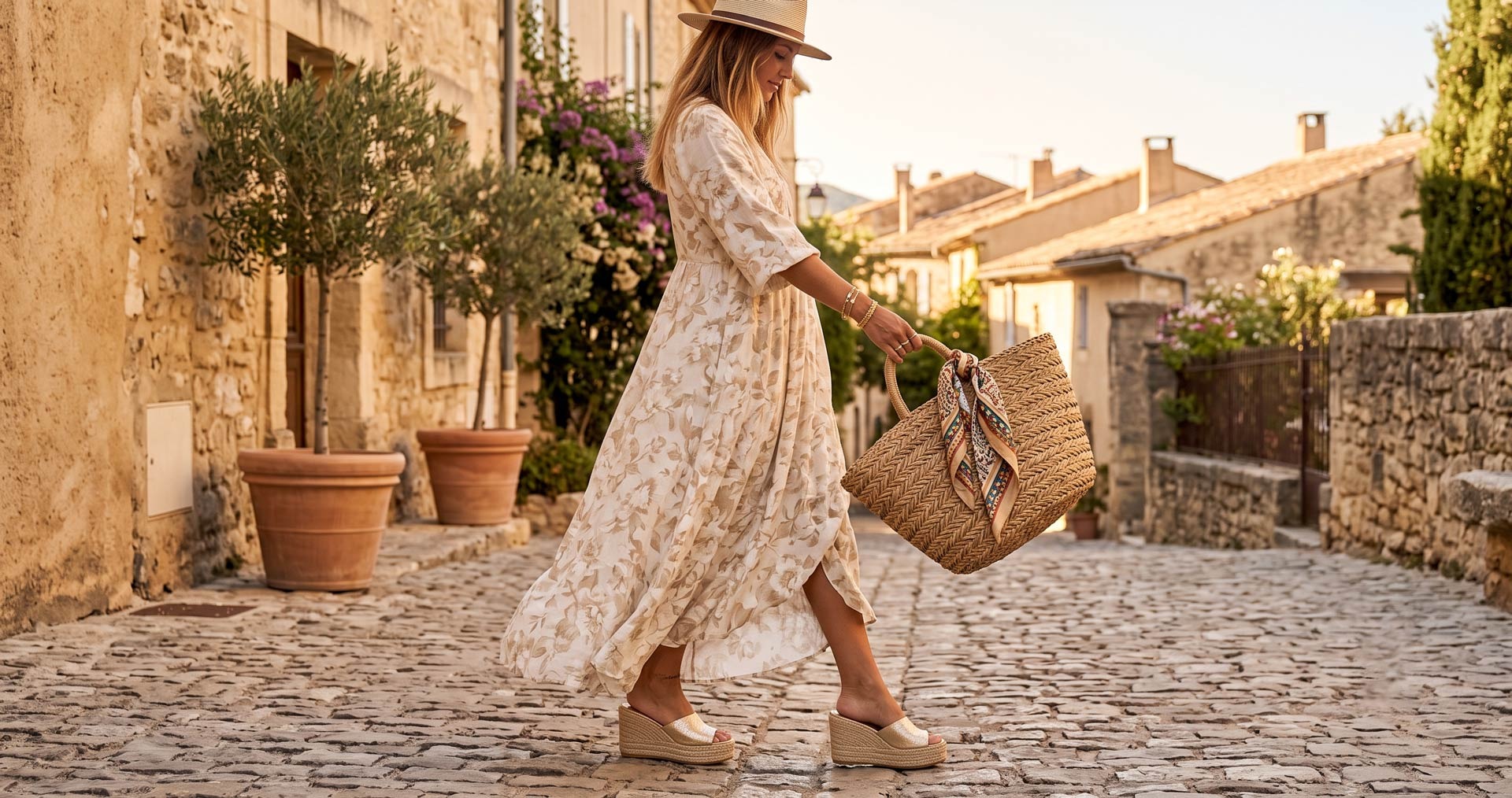 Quelles chaussures porter avec une robe longue bohème ?