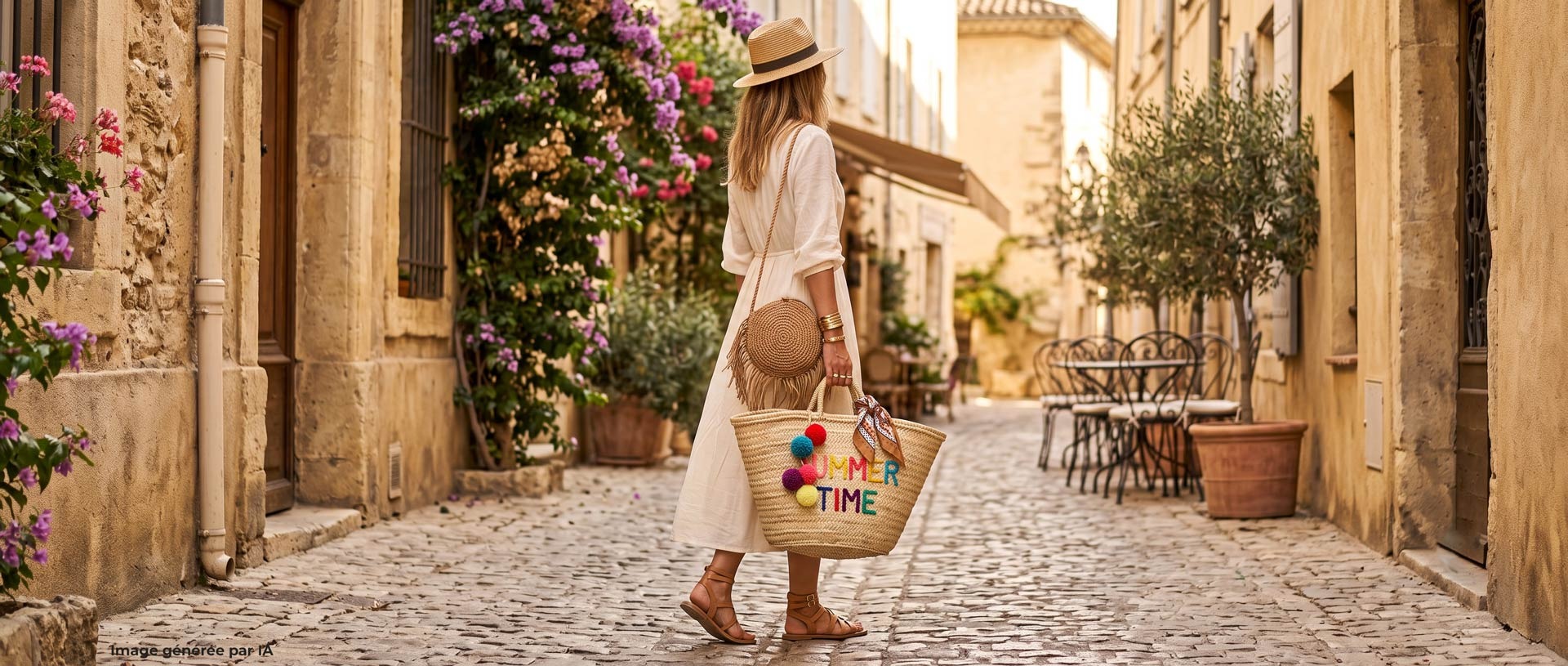 Comment porter le sac en paille cet été ? Nos idées de looks bohèmes