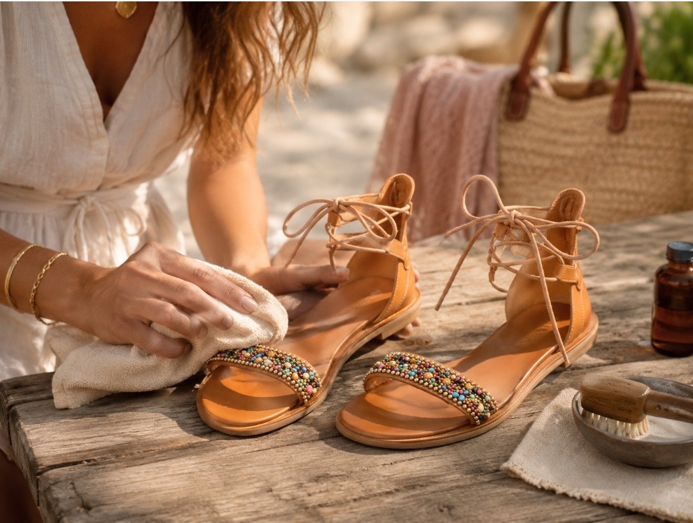 Comment entretenir des sandales en cuir : 5 conseils simples